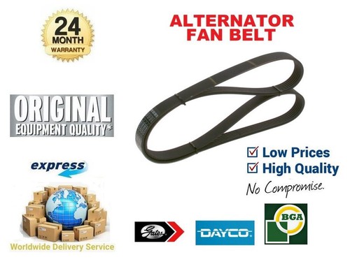 Alternator fan belt ribbed - fan,