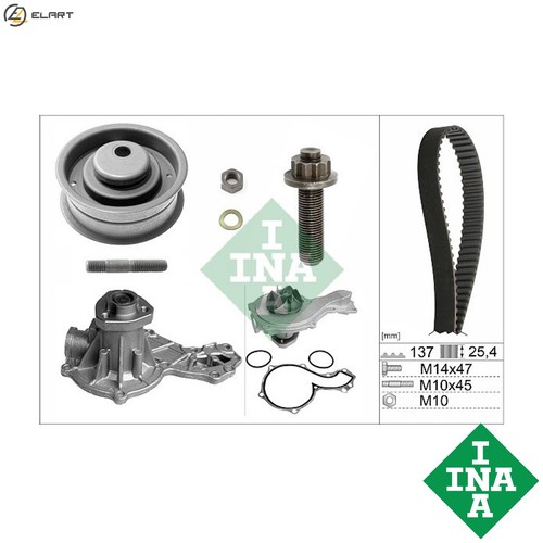 Water pump timing belt kit - water,