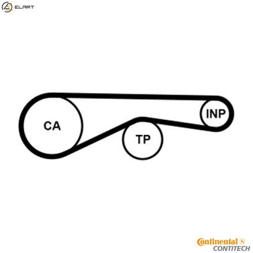 Timing belt ct1194 for - belt, audi