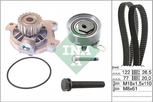 New water pump timing - water,